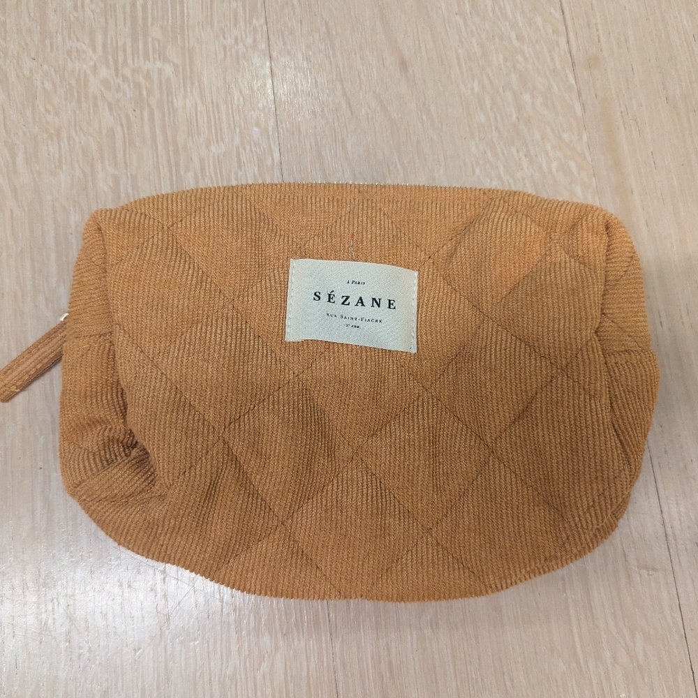 Free Sezane Makeup Bag